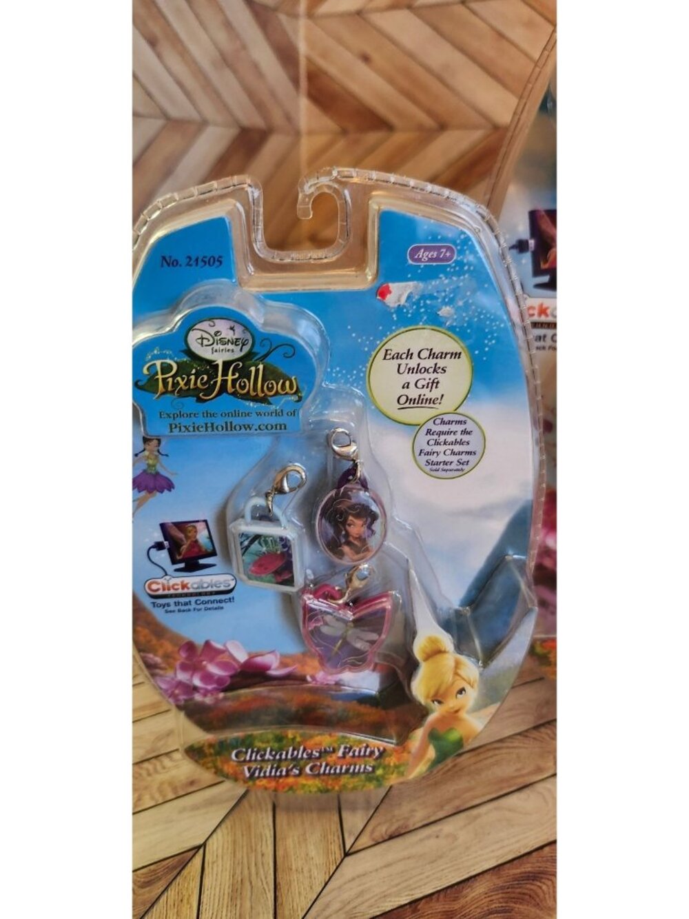 New Disney Pixie Hollow Clickables Fairy Vidia's Charms Tinkerbell 2008